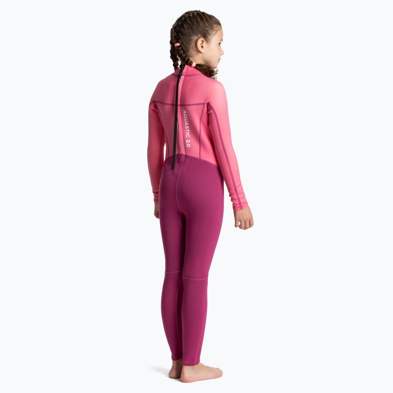 Schiuma da nuoto per bambini AQUASTIC Wavey LG Jrg 2 mm rosa 2