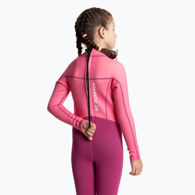 Schiuma da nuoto per bambini AQUASTIC Wavey LG Jrg 2 mm rosa 5