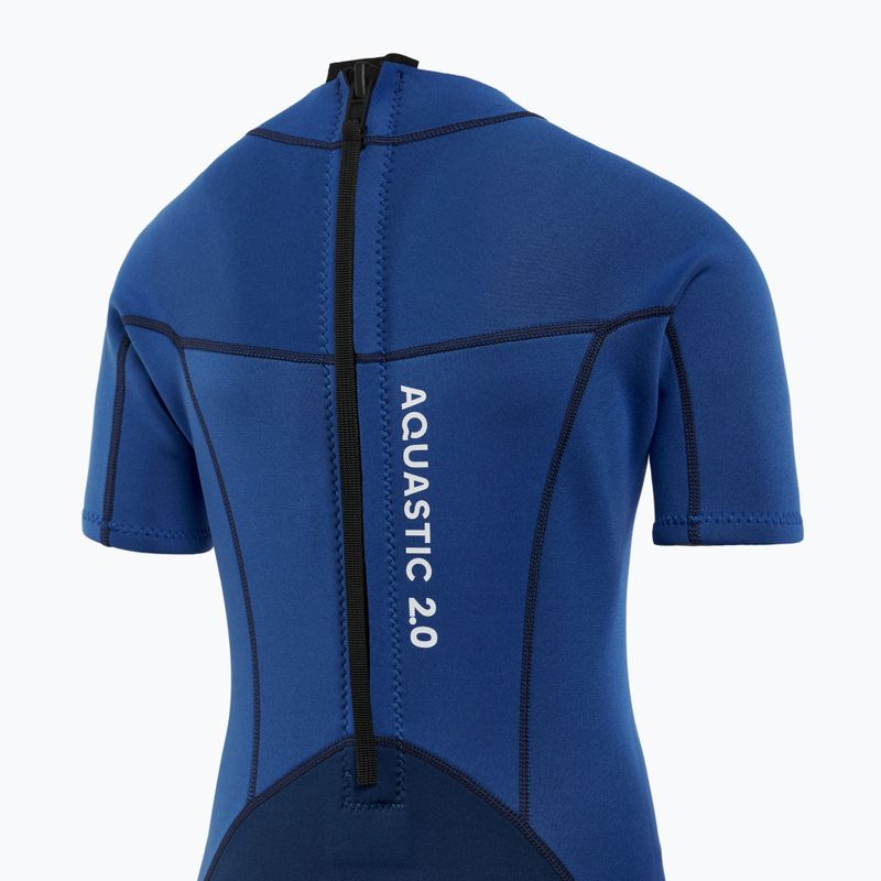 Schiuma da nuoto per bambini AQUASTIC Wavey Jrb 2 mm blu navy/blu 4