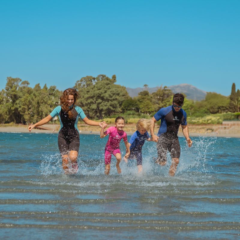 Schiuma da nuoto per bambini AQUASTIC Wavey Jrg 2 mm rosa 15