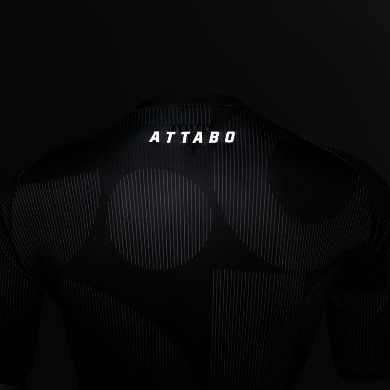 Maglia da ciclismo ATTABO Vites da uomo, nero 11