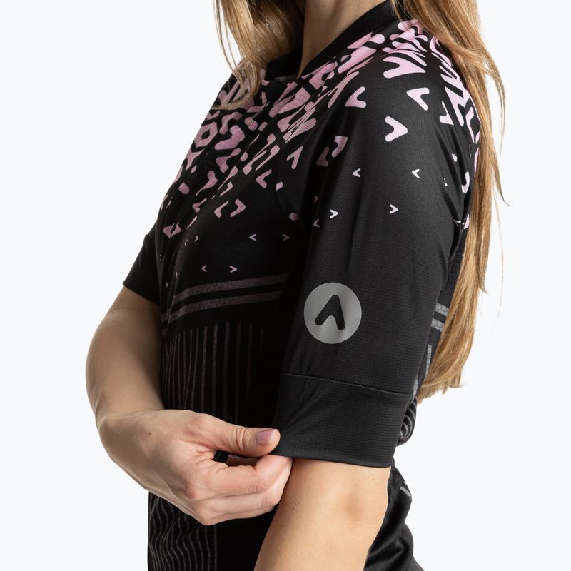 Maglia ciclismo donna ATTABO Tevi WMNS nero/rosa 3