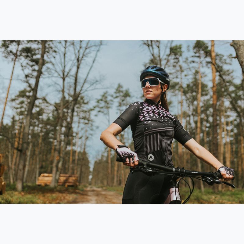 Maglia ciclismo donna ATTABO Tevi WMNS nero/rosa 15