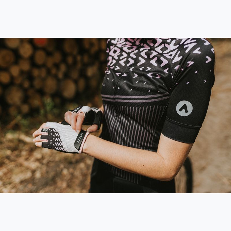 Maglia ciclismo donna ATTABO Tevi WMNS nero/rosa 17