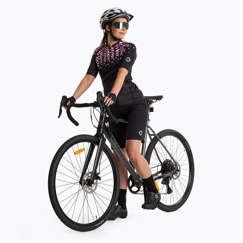 Pantaloncini da ciclismo da donna ATTABO Ryst 2in1 nero 6
