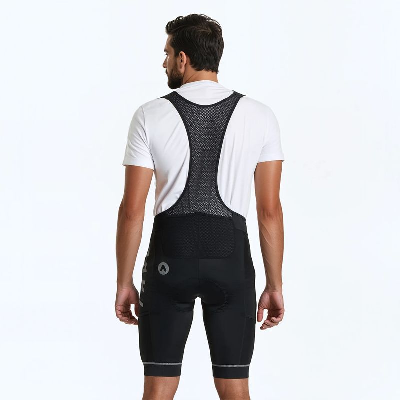 Pantaloncini ATTABO Kirun Pro Bib da uomo Cargo nero 3