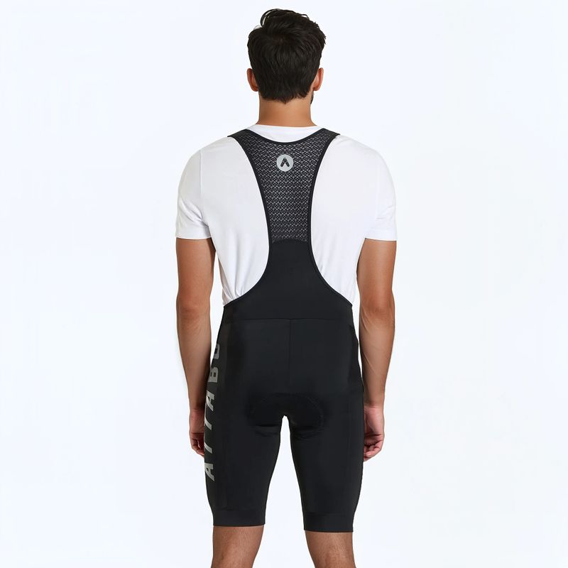 Pantaloncini da uomo ATTABO Kirun Bib Shorts nero 3