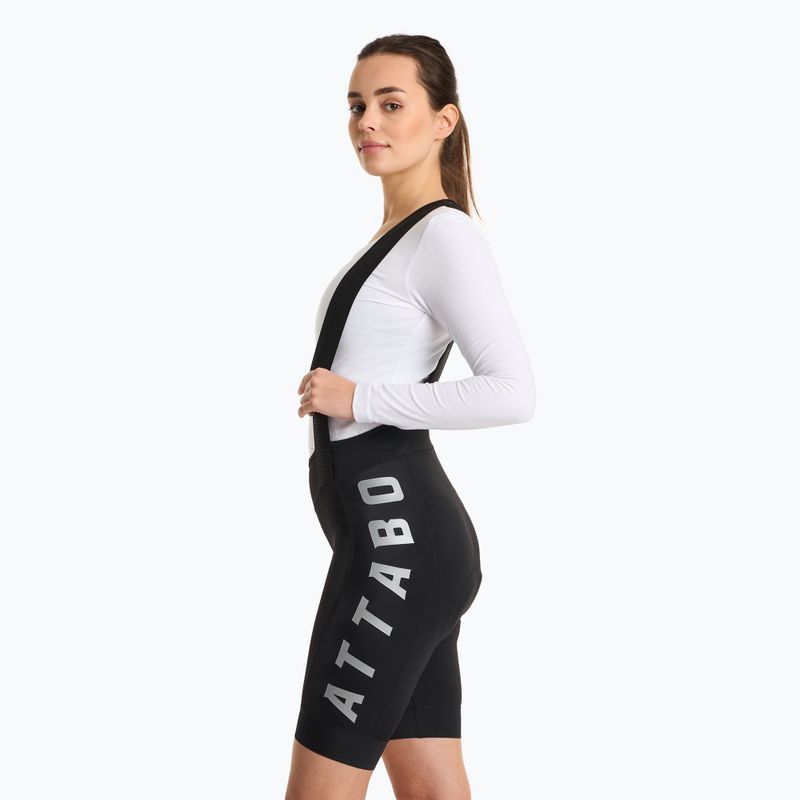 Pantaloncini con pettorina ATTABO Kirun WMNS da donna, nero 3