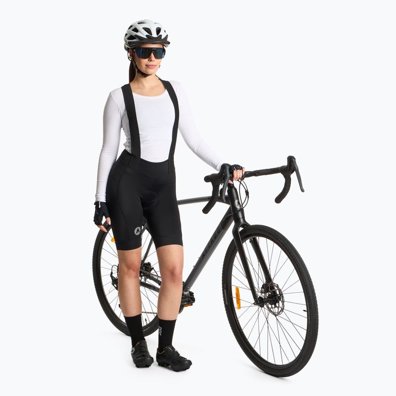Pantaloncini con pettorina ATTABO Kirun WMNS da donna, nero 4