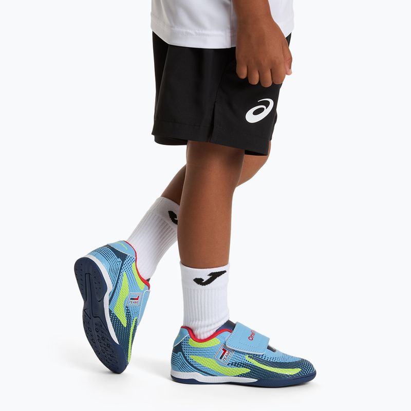 OneTeam Robero Junior IC scarpe da calcio per bambini blu/blu 2