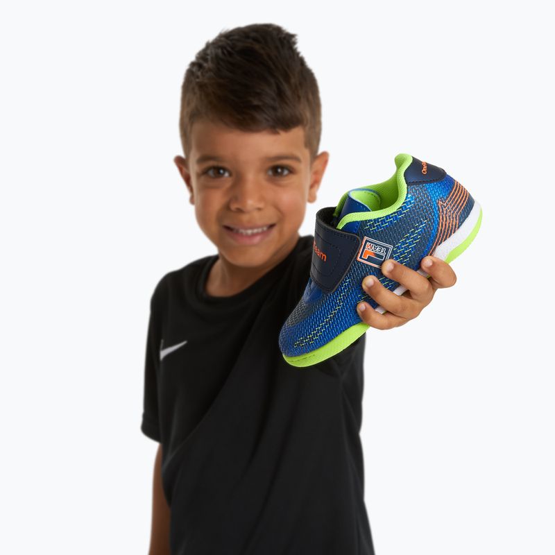 OneTeam Robero Junior IC scarpe da calcio per bambini blu navy/blu 11