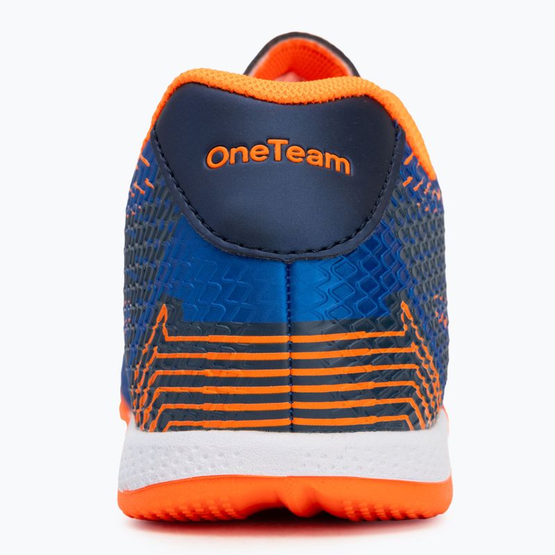 Scarpe da calcio OneTeam Robero Teen IC per bambini blu navy/arancio 6