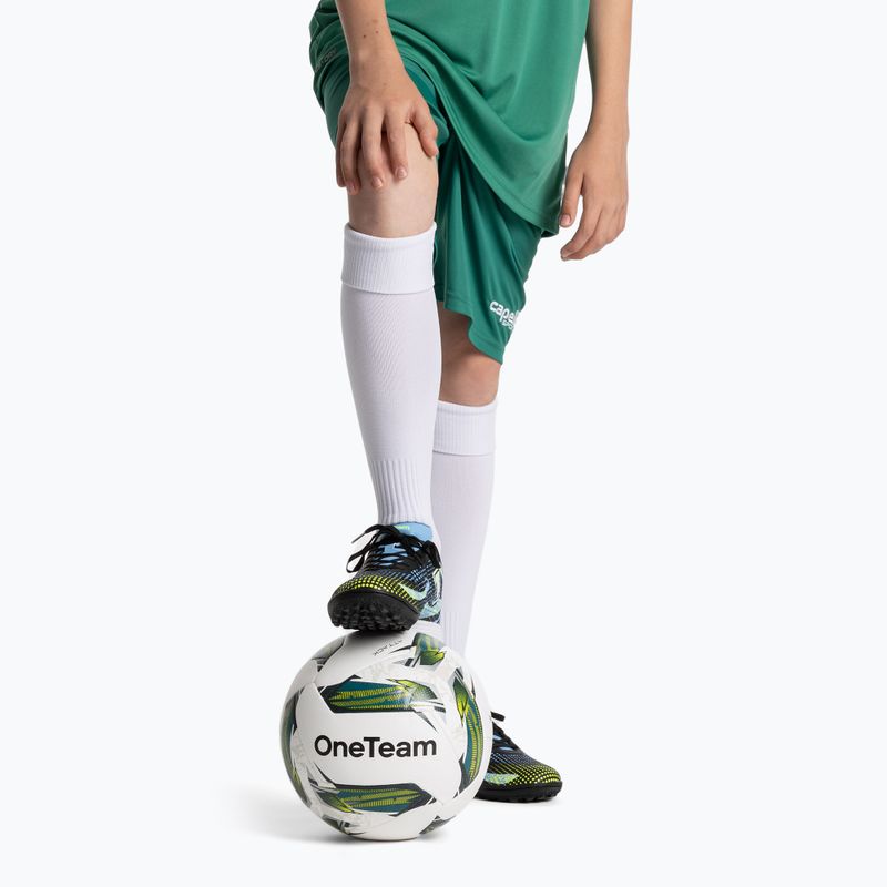 Scarpe da calcio OneTeam Robero Teen TF da bambino nero/blu 9