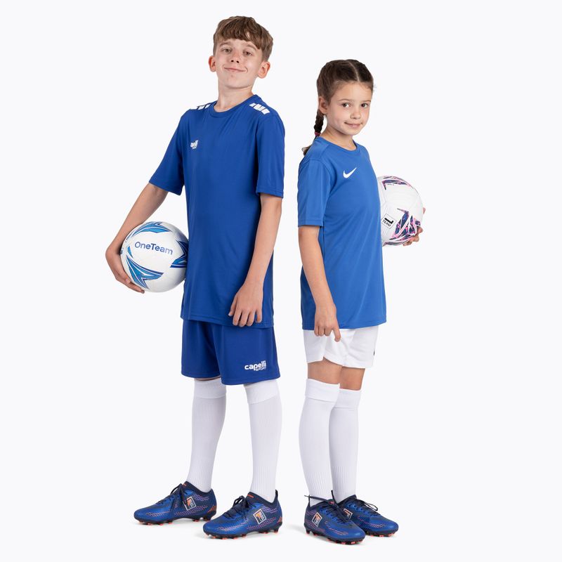 OneTeam Robero Teen FG/AG scarpe da calcio per bambini blu navy/arancio 14