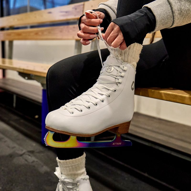 Pattini di figura da donna ATTABO Lily bianco 5