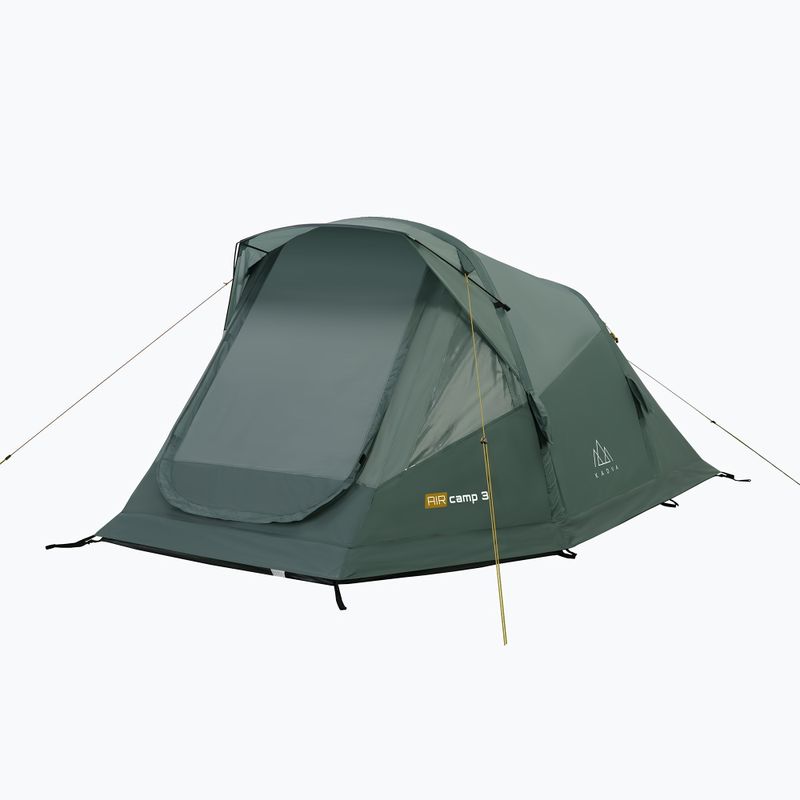Tenda da campeggio gonfiabile per 3 persone KADVA AIRcamp 3 verde