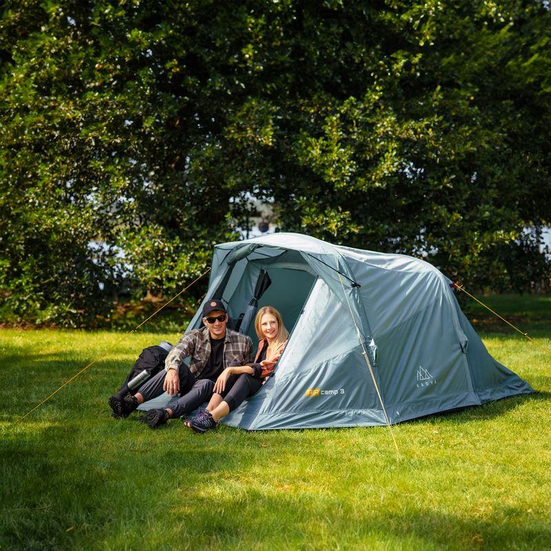 Tenda da campeggio gonfiabile per 3 persone KADVA AIRcamp 3 verde 12