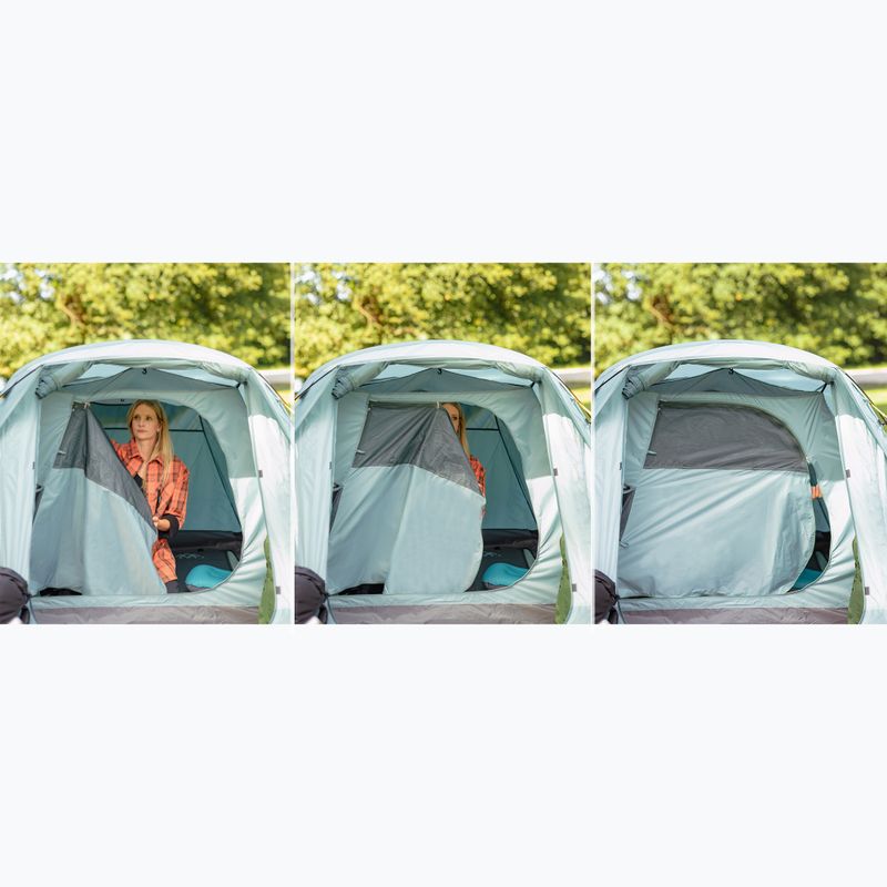 Tenda da campeggio gonfiabile per 3 persone KADVA AIRcamp 3 verde 13