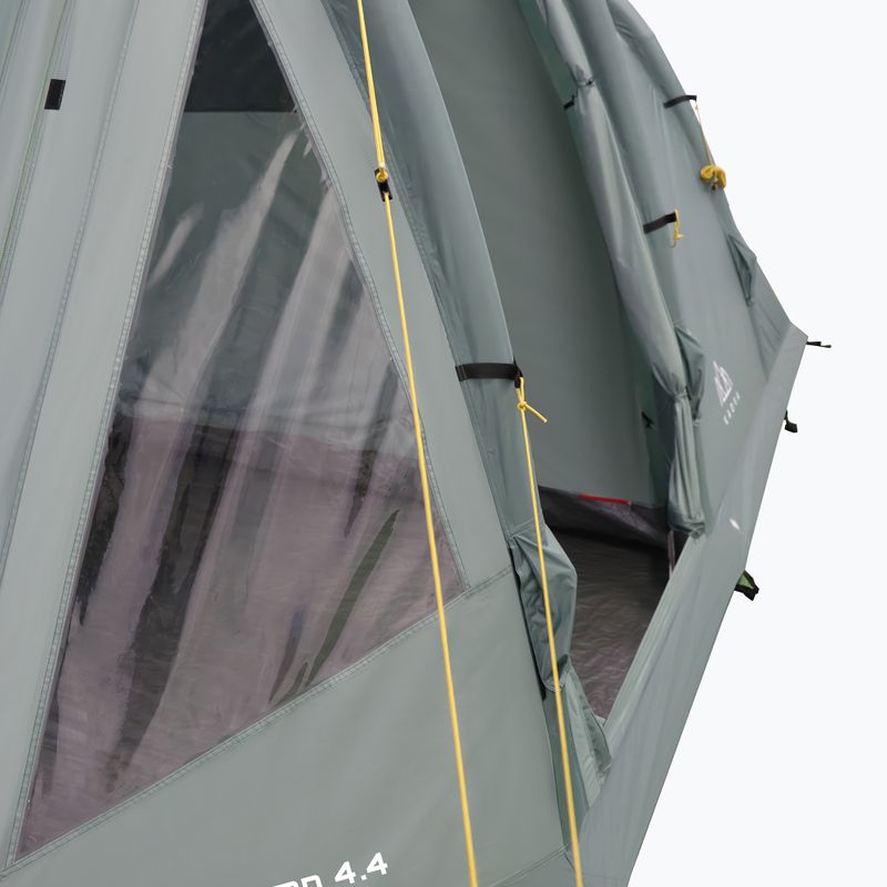Tenda da campeggio gonfiabile per 4 persone KADVA AIRcamp 4.4 verde 7