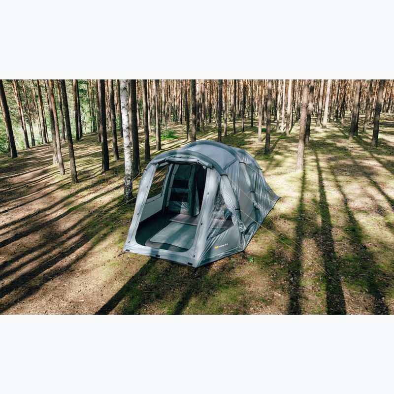 Tenda da campeggio gonfiabile per 4 persone KADVA AIRcamp 4.4 verde 4