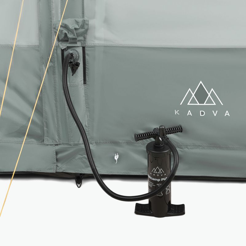 Tenda da campeggio gonfiabile per 6 persone KADVA AIRcamp 6.24 verde 23
