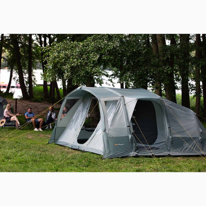 Tenda da campeggio gonfiabile per 6 persone KADVA AIRcamp 6.24 verde