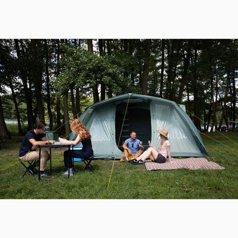 Tenda da campeggio gonfiabile per 6 persone KADVA AIRcamp 6.24 verde 27
