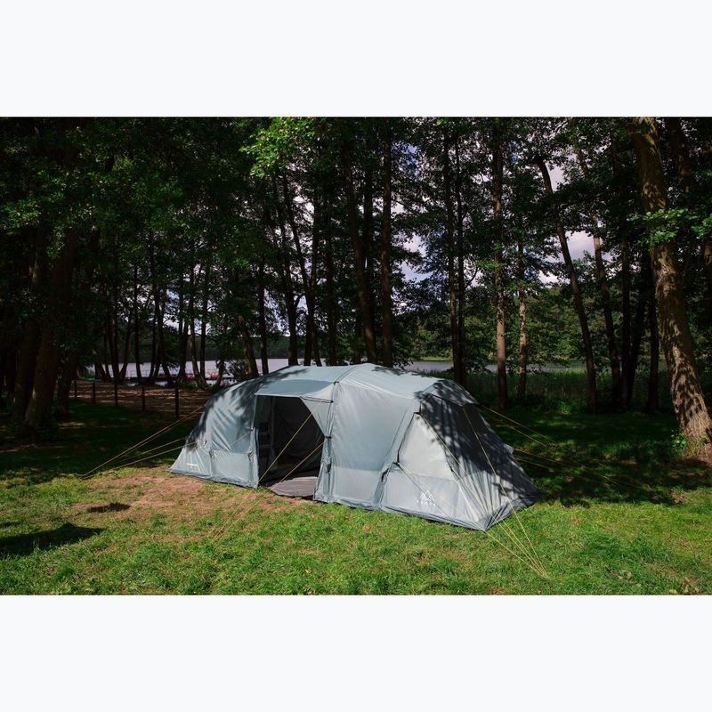 Tenda da campeggio gonfiabile per 6 persone KADVA AIRcamp 6.33 verde 4