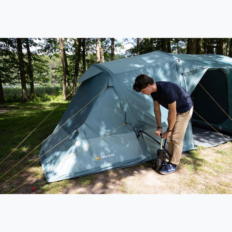 KADVA AIRcamp 6.33 Tenda da campeggio per 6 persone verde 26