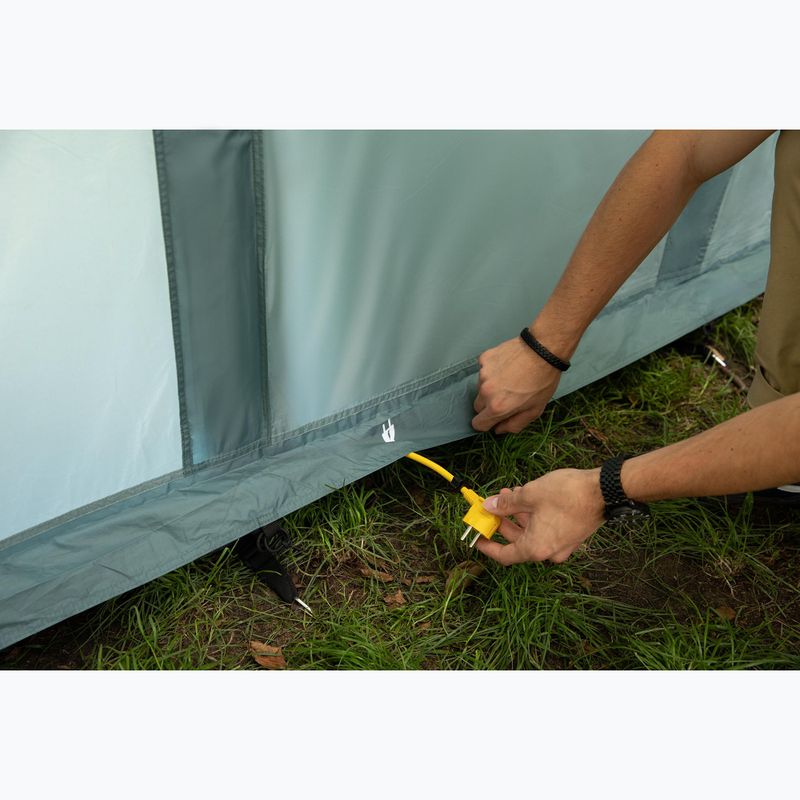 Tenda da campeggio gonfiabile per 6 persone KADVA AIRcamp 6.33 verde 28