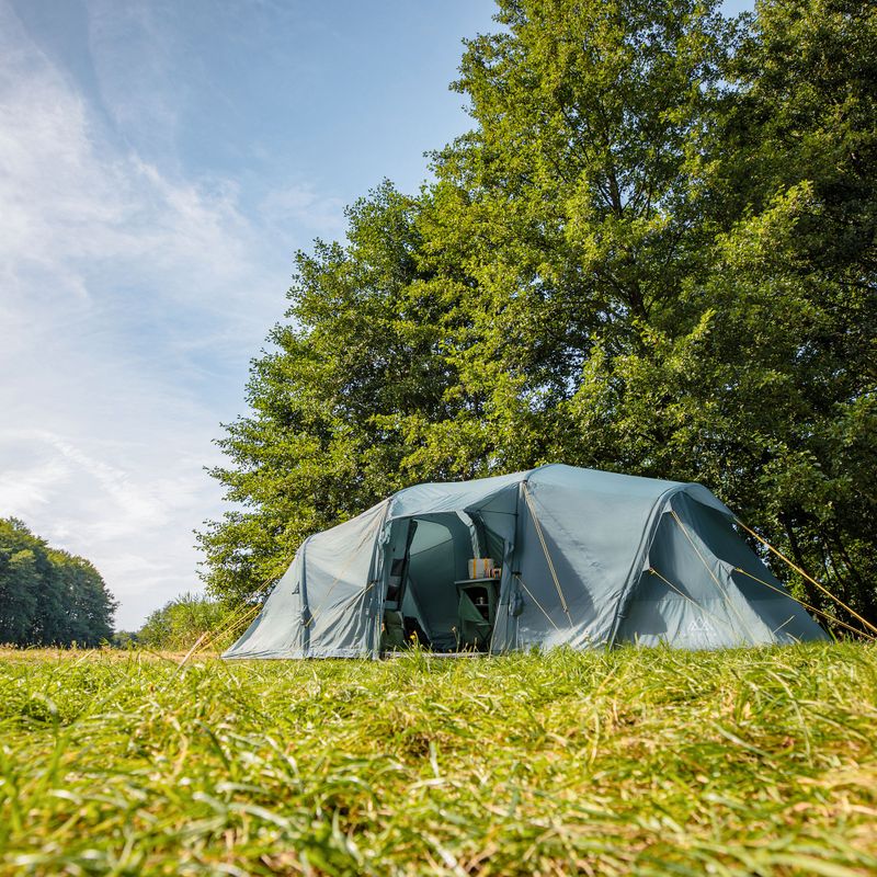 Tenda da campeggio gonfiabile per 8 persone KADVA AIRcamp 8.44 verde 5