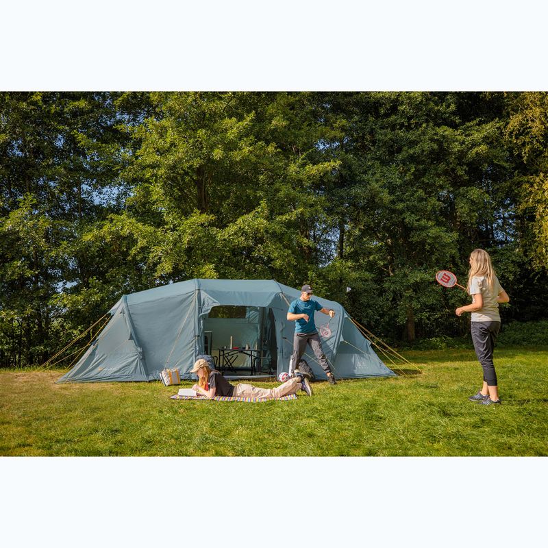Tenda da campeggio gonfiabile per 8 persone KADVA AIRcamp 8.44 verde 27