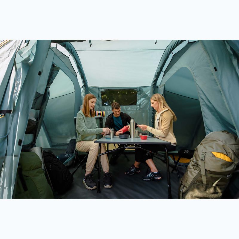 Tenda da campeggio gonfiabile per 8 persone KADVA AIRcamp 8.44 verde 6