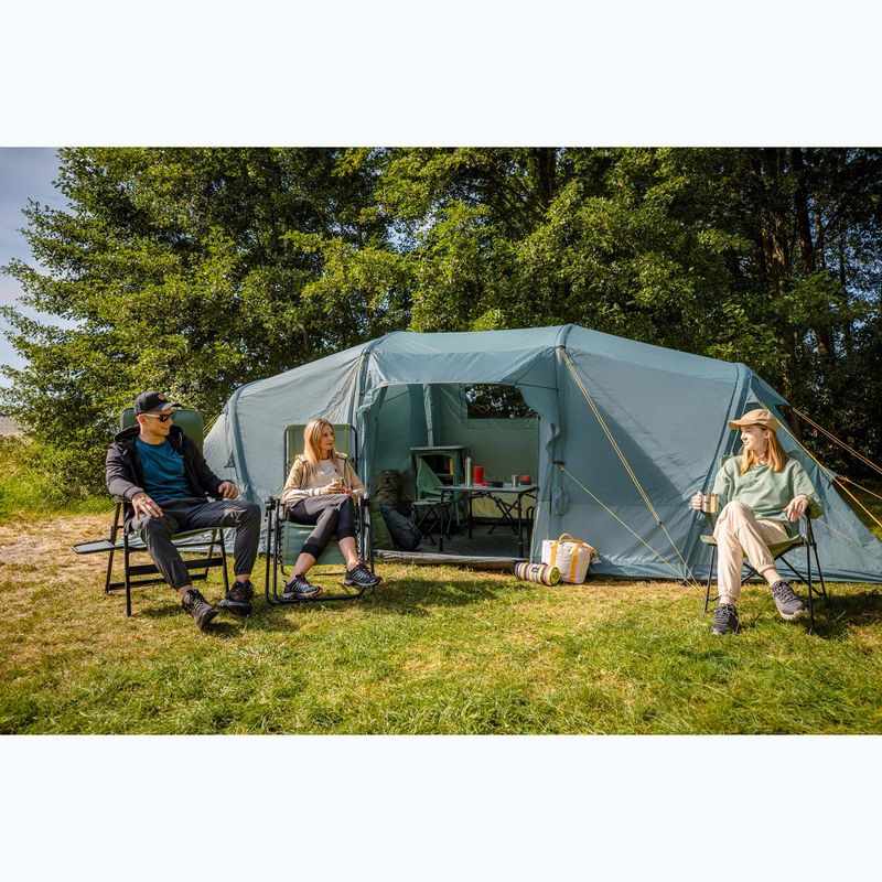 Tenda da campeggio gonfiabile per 8 persone KADVA AIRcamp 8.44 verde 33