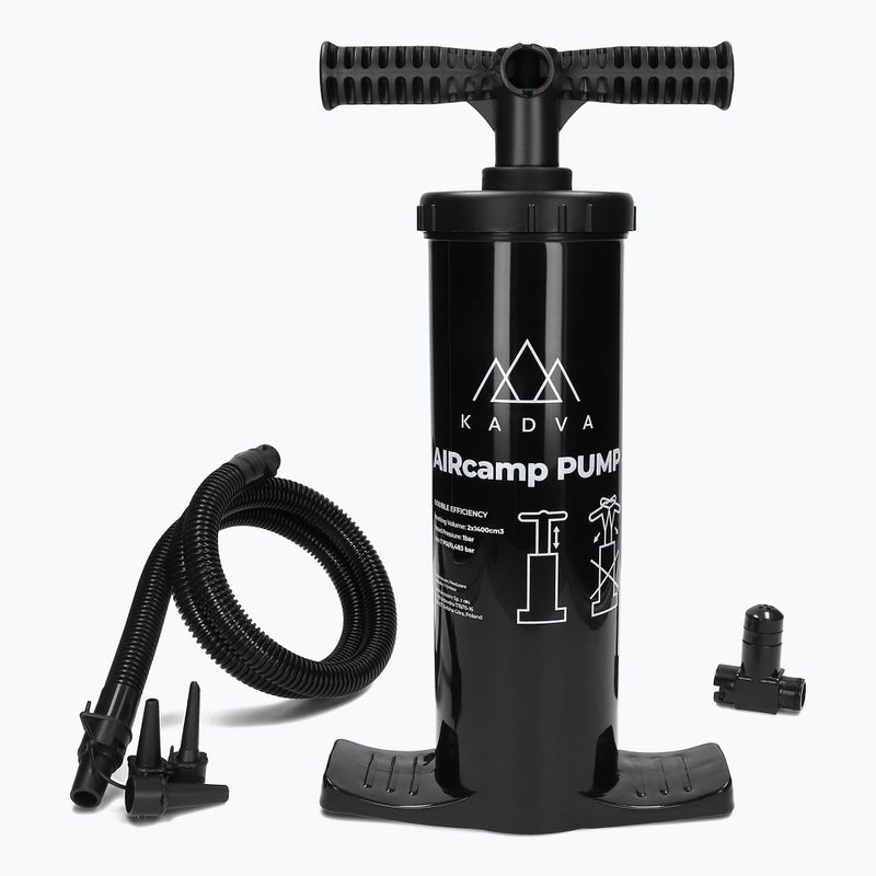 Pompa manuale KADVA AIRcamp PUMP nera