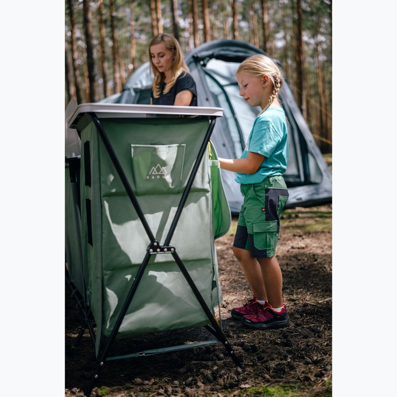 Armadio da campeggio KADVA CAMPshelf 13 verde 5