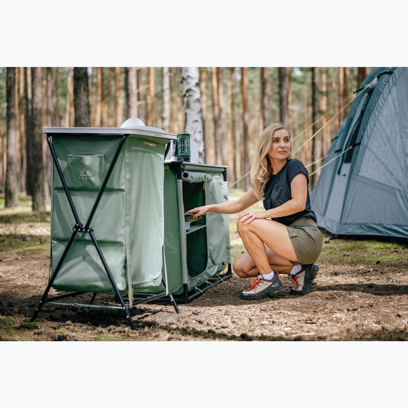 Armadio da campeggio KADVA CAMPshelf 13 verde 6