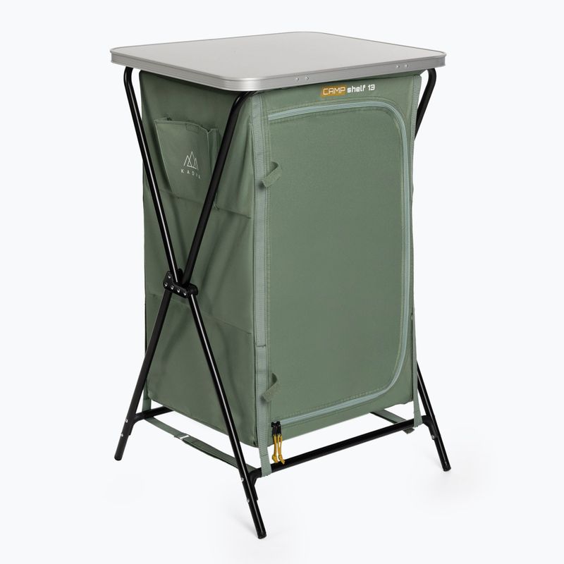 Armadio da campeggio KADVA CAMPshelf 13 verde
