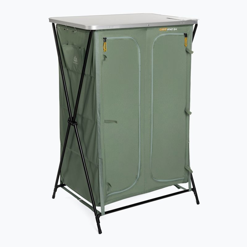 Armadio da campeggio KADVA CAMPshelf 24 verde