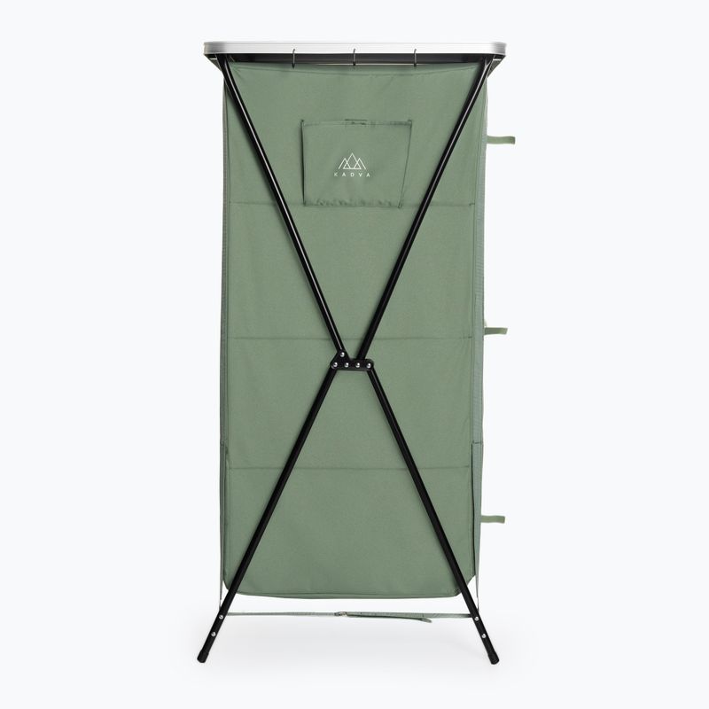 Armadio da campeggio KADVA CAMPshelf 24 verde 3