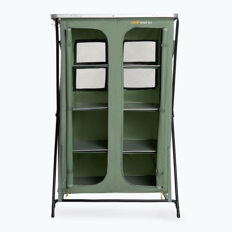 Armadio da campeggio KADVA CAMPshelf 24 verde 8