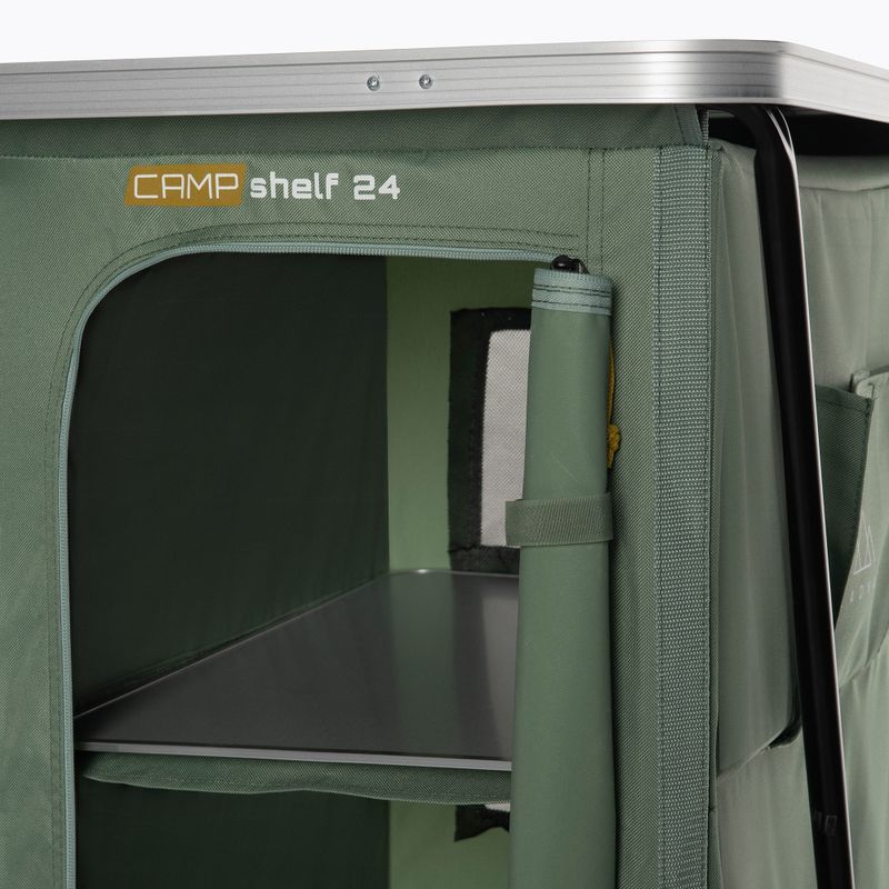 Armadio da campeggio KADVA CAMPshelf 24 verde 10
