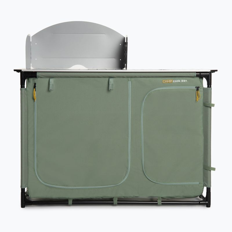 Armadio da cucina da campeggio KADVA CAMPcook 221 verde 2