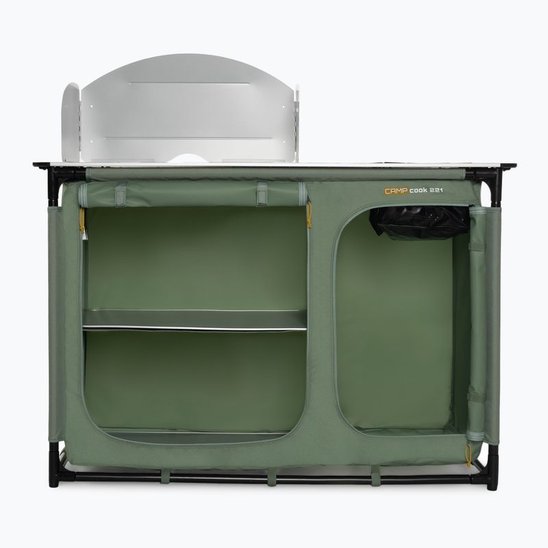 Armadio da cucina da campeggio KADVA CAMPcook 221 verde 10