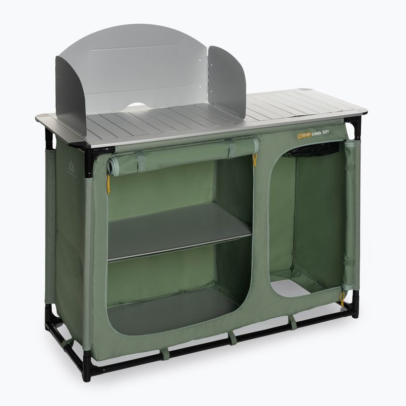 Armadio da cucina da campeggio KADVA CAMPcook 221 verde 11