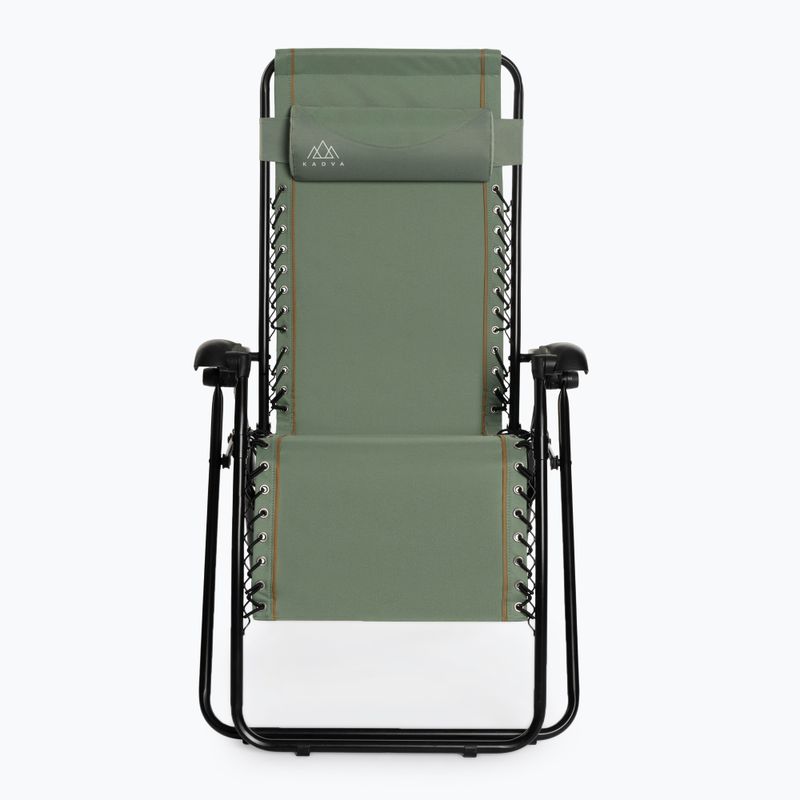 Sedia da campeggio / lettino KADVA CAMPchair 2.0 verde 3