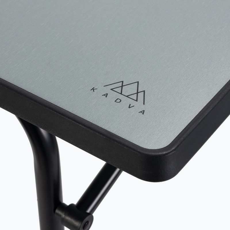 Tavolo da campeggio pieghevole KADVA CAMPtable grande per 4-6 persone grigio 2