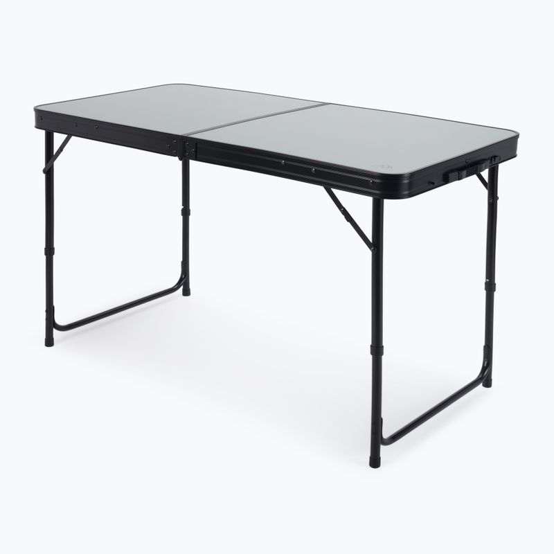 Tavolo da campeggio pieghevole + sedie KADVA CAMPtable set per 4-6 persone grigio 2