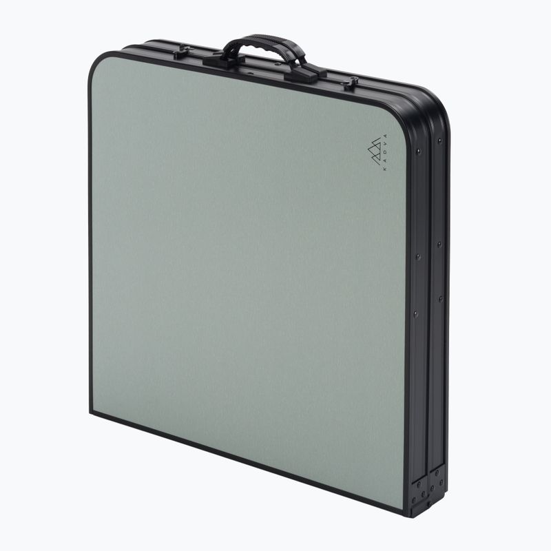 Tavolo da campeggio pieghevole + sedie KADVA CAMPtable set per 4-6 persone grigio 18