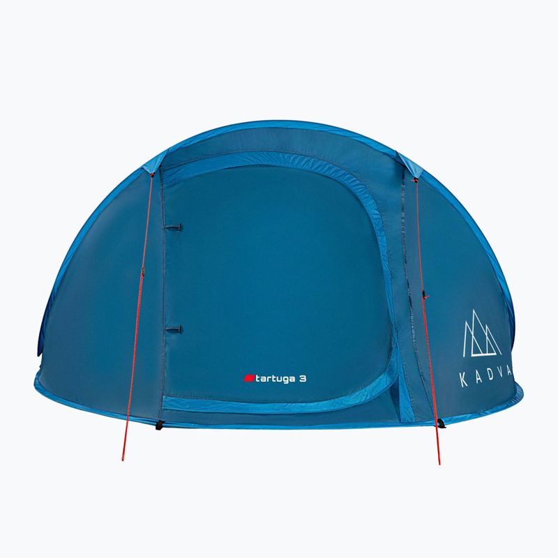 KADVA Tartuga 3 persone tenda da campeggio blu 9